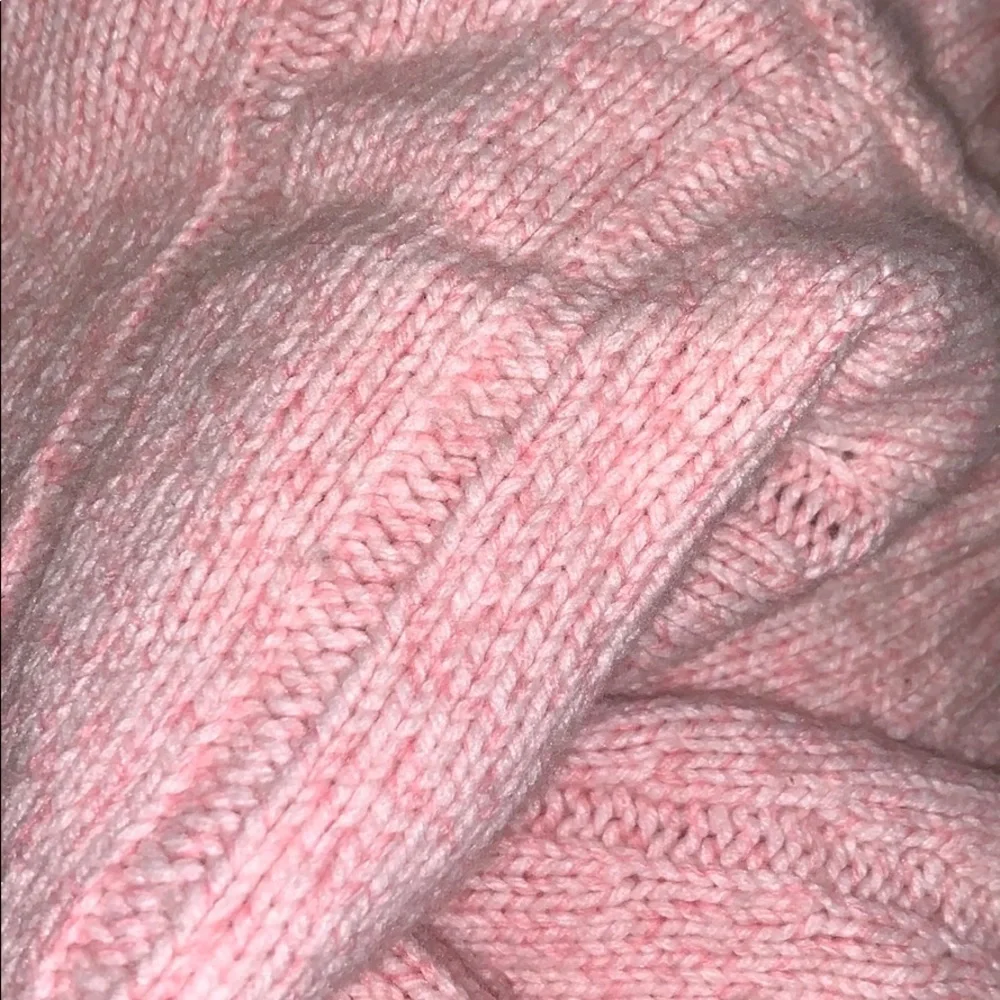 Vintage Express angora wool turtleneck minimalist feminine sweater pink small